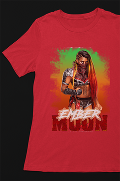 Ember Moon WWE T-Shirt | Fearless Warrior | Eclipse Era | Wrestling Superstar Tee