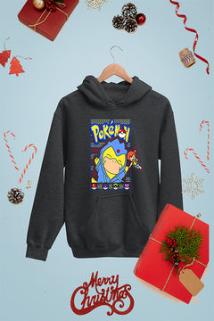 KIDS UGLY Psyduck Christmas Cheer Hoodie | Pokemon Psyduck | Kids Ugly Christmas