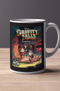 Gravity Falls 11oz Mug | TV Show Poster Design | Dipper Pines Merchandise