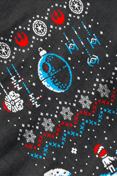 UGLY Galactic Festivities Star Wars Navideño Christmas T-shirt | Jedi Holiday Cheer | Sithmas