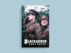 Blackadder Goes Forth Canvas Print | Cunning Designs with Rowan Atkinson