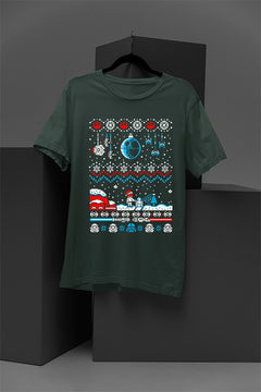 UGLY Galactic Festivities Star Wars Navideño Christmas T-shirt | Jedi Holiday Cheer | Sithmas