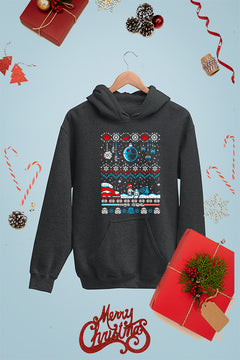 KIDS UGLY Galactic Navideño Hoodie | Star Wars Navideño Kids Christmas Hood