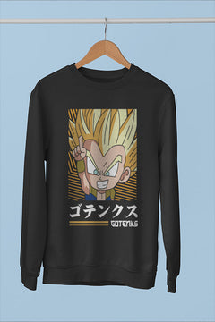 Goten | Dragon Ball Z Sweatshirt | Anime Armor | Super Saiyan | Youthful Warrior Apparel