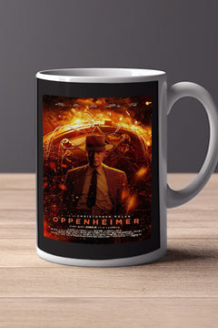 Oppenheimer 11oz Mug | Film Memorabilia | Oppenheimer Design | [Lead Actor's Name]