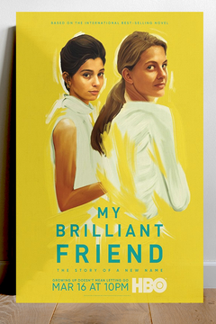 My Brilliant Friend | Elena Greco Gloss Poster | TV Show Merchandise | Italian Drama Series Art