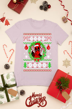 KIDS UGLY Deadpool Holiday Havoc T-Shirt | Merc with a Mouth | Retro Cool Kids