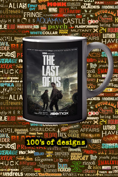 The Last of Us 11oz Mug | TV Show Poster Design | Ellie and Joel Merchandise