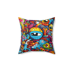 Luna Smoochbug - Polyester Square Pillow