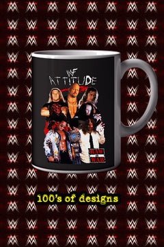 ATTITUDE ERA 11oz Mug | Stone Cold Steve Austin Design  | Wrestling Attitude | Collector's Cup