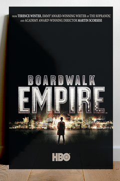 Boardwalk Empire Steve Buscemi Gloss Poster | Vintage TV Show Memorabilia | Nucky Thompson Wall Decor