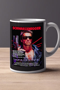 The Terminator 11oz Mug | Film Memorabilia | Arnold Schwarzenegger Design