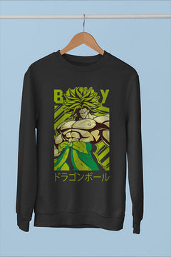 Broly | Dragon Ball Z | Saiyan Power | Legendary Super Saiyan Sweatshirt