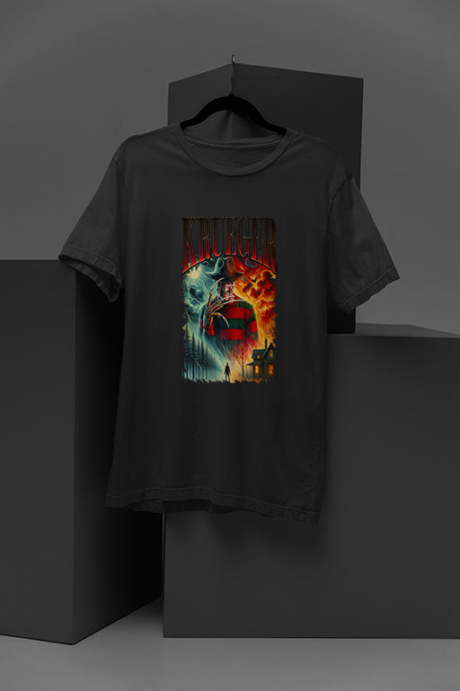 Horror Freddy Krueger | Scary Vintage Graphic Tee | Nightmare Costume Gift | Halloween
