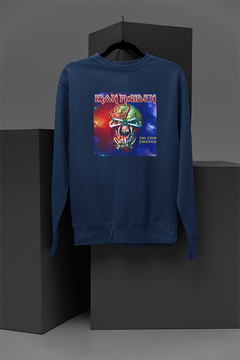 Iron Maiden | Heavy Metal Band Sweatshirt | Vintage Rock Apparel | Retro Metal Fashion | 80s Music Fan Gear | Iron Maiden Fan Merchandise | Iron Maiden Tribute Shirt | Metalhead Clothing | British Metal Legends Sweatshirt