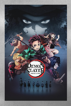 Demon Slayer Tanjiro Kamado Premium Gloss Poster | TV Show Demon Slayer Design | Anime Wall Art Poster for Fans