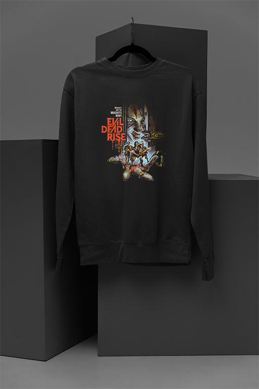 Horror | Evil Dead Rise Graphic Sweatshirt | Cozy Pullover | Warm | Halloween
