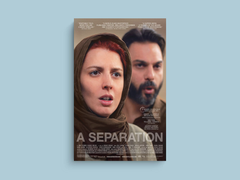 A Separation Canvas Print | Iranian Film | Drama | A Separation Design | Lead Actor's Name