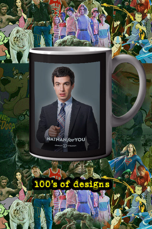 Nathan for You 11oz Mug - Nathan Fielder | TV Show Poster Design | Comedy Central Collectible