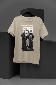 STING WWE T-Shirt | Iconic WCW Wrestler | The Franchise of the Raft