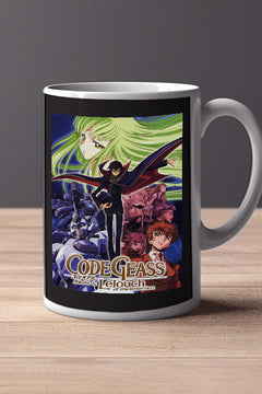 Code Geass 11oz Mug featuring Lelouch vi Britannia | Anime Fan Gift Idea