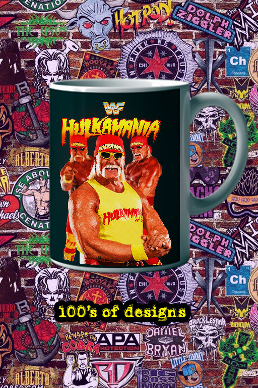 HULK HOGAN 11oz Mug | WWE Iconic Wrestling Legend Design