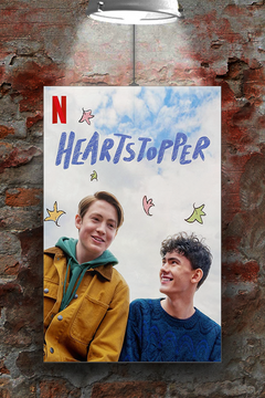 Heartstopper Charlie Plummer Poster Print | Heartthrob Drama Series Artwork | Netflix Heartstopper Fan Gift