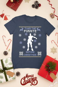 KIDS UGLY "Twas The Fortnite Before Christmas Dance Pose" | Kids T-Shirt