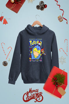 KIDS UGLY Psyduck Christmas Cheer Hoodie | Pokemon Psyduck | Kids Ugly Christmas