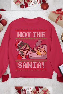 UGLY Blast from the Past: Earl and Baby Sinclair Christmas Sweatshirt | Dinosaurs Sitcom