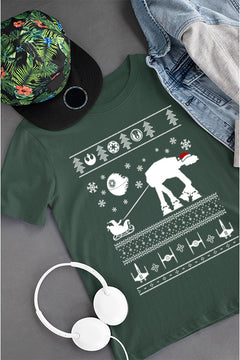 KIDS UGLY: Galactic Fun Star Wars Christmas Sledge | Kids Christmas Ugly Design |