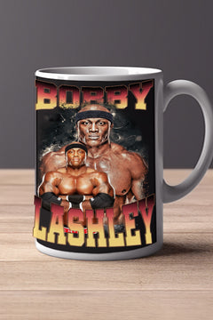 Bobby Lashley 11oz Mug | Pro Wrestling Image Featuring Bobby Lashley