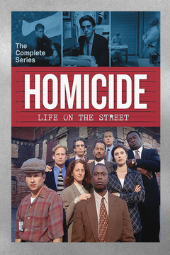 Homicide: Vincent D'Onofrio Gloss Poster | TV Show Design Art Print | Crime Drama Home Decor