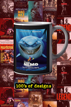 Finding Nemo 11oz Mug Dory Marlin Fish | Film Memorabilia Collectible Ocean Blue Mug