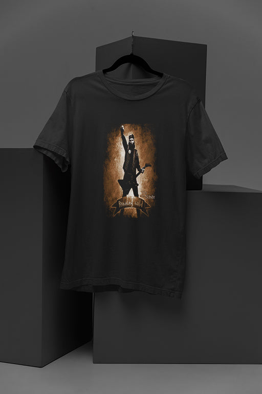 Running Wild Ride On The Wildside | Vintage Rock Band Tee | 80s Heavy Metal Fashion | Throwback Concert Merchandise