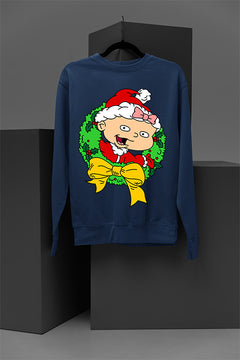 UGLY Retro Rugrats Lil Christmas Sweatshirt | 90s Cartoon | Holiday Ugly Design
