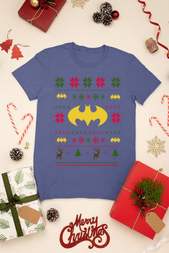 KIDS UGLY: Batman's Retro Gotham Christmas | Kids Christmas Ugly Sweater | Vintage