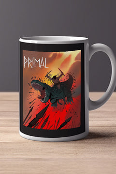 Primal 11oz Mug featuring Lead Actor | TV Show Design - Unique Primal Mug for Fans of the Show