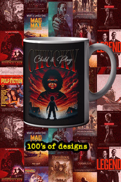 Halloween Chucky 11oz Mug | Horror Film | Cult Classic Design | Scary Doll Collectible