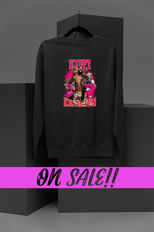 Kofi Kingston WWE | Champion Hoodie | New Day Era Sweatshirt | WWE Superstar Apparel |