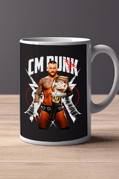 CM PUNK 11oz Mug | WWE Superstar Design by CM PUNK