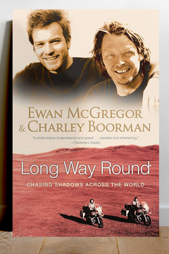 Long Way Round Ewan McGregor | Premium Gloss Poster | TV Show Design