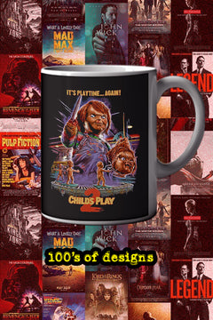 Horror Childs Play Chucky 11oz Mug | Scary Movie Ceramic Cup Merch