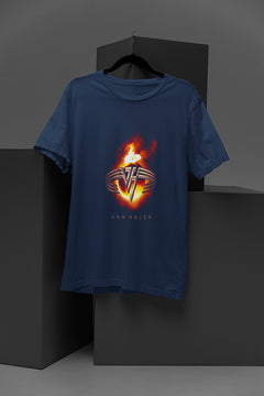 Van Halen | Retro Rock Band Tee | Vintage Guitar Legends | 80s Hard Rock Shirt | Eddie Van Halen Inspired Fashion | David Lee Roth Era Merch | Classic Rock Apparel | Heavy Metal Tribute Top