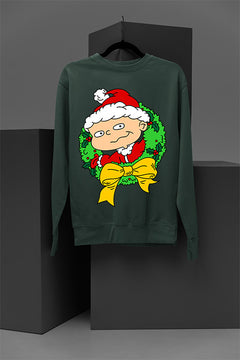 UGLY Retro Rugrats Phil Christmas Sweatshirt | 90s Cartoon Holiday Sweater | Phil DeV