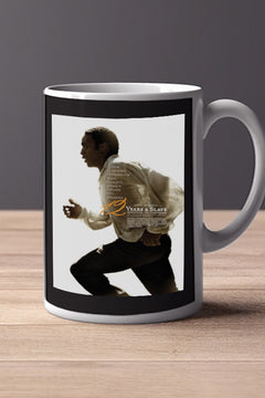 12 Years a Slave 11oz Mug | Film Memorabilia | Historical Drama | Collector's Item | Lead Actor - Chiwetel Ejiofor