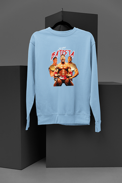 BATISTA WWE Sweatshirt | Attitude Era | Evolution Superstar | Wrestling Fan Apparel