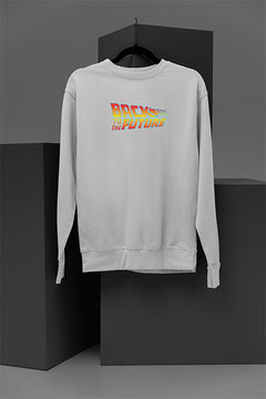 Back To The Future Vintage-Inspired Sweatshirt | Retro 80s Style | Marty McFly