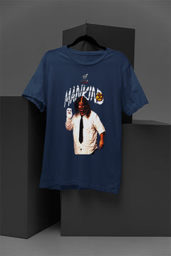 MANKIND WWE Retro Legend T-Shirt | Attitude Era Official Merch | Mick Foley Wrestling Apparel
