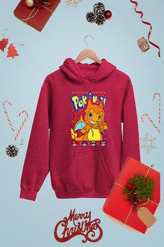 "Charmander Christmas Blast" Kids Hoodie | Pokemon Charmander Holiday